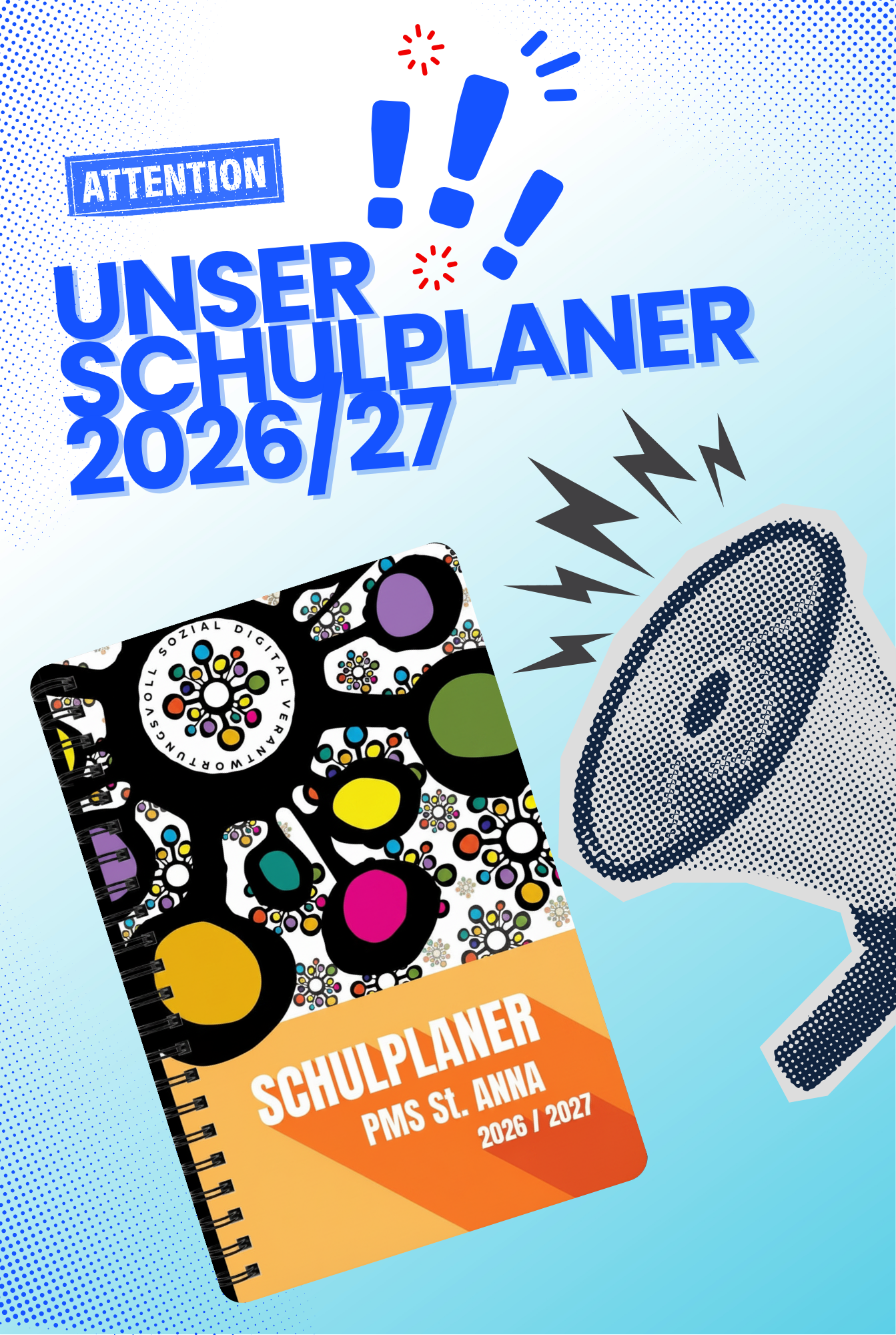 202627 Schulerkalender Deckblatt 145 x 216 mm