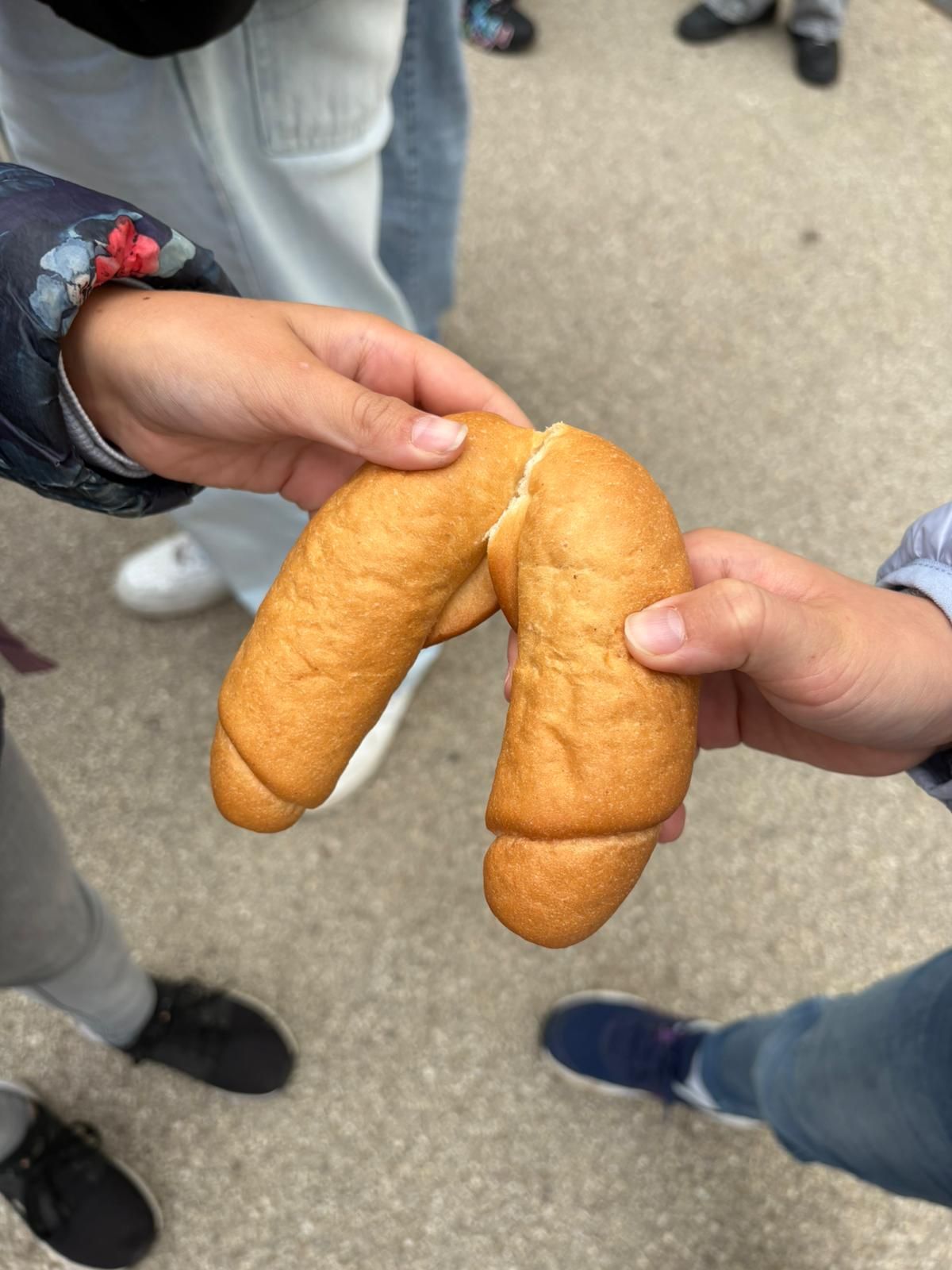 Vinzenzkipferl teilen 