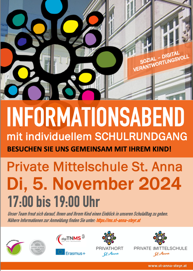 Flyer Infoabend 24